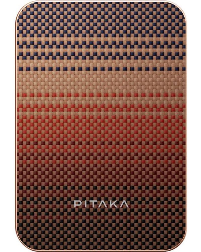 Магнитный повербанк Pitaka Aramid Qi2 5000 mAh Sunset (PBQ2402)